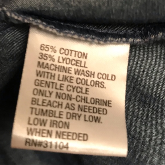 Red Camel denim spaghetti strap smocked back dress - Picture 4 of 8